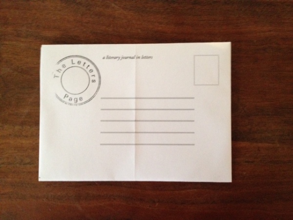 The Letters Page – Make Your Own Envelope